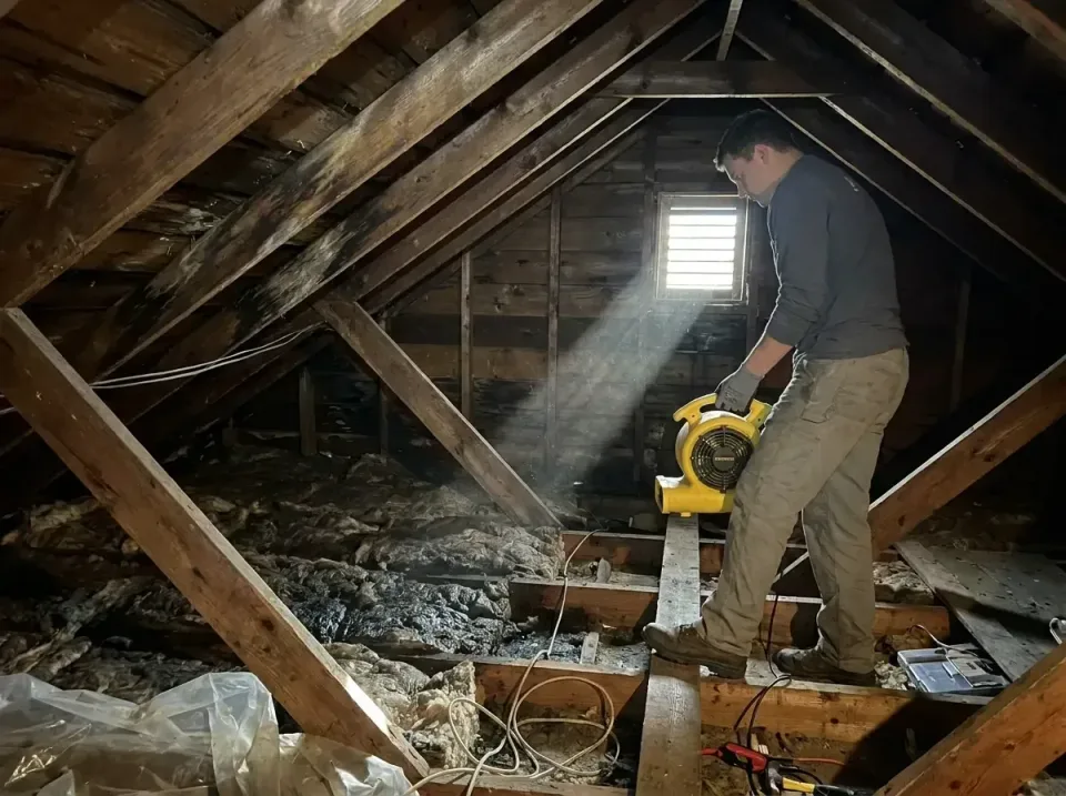 attic-water-damage-drying-proc-007 — frequently asked questions, Emergency Water Extraction & 24/7 Flood Response in Henders…